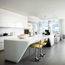 Interior of Zaha Hadid's 520 West 29th Street Apartments