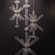Yabu Pushelberg presents handblown celestial lighting collection for Lasvit