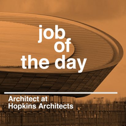 Job of the day: architect at Hopkins Architects