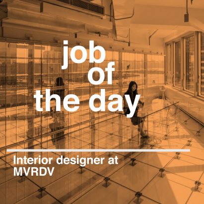 Job of the day: interior designer at MVRDV