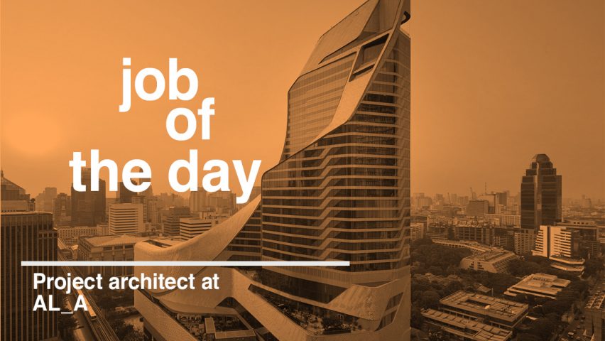 Job of the day: project architect at AL_A