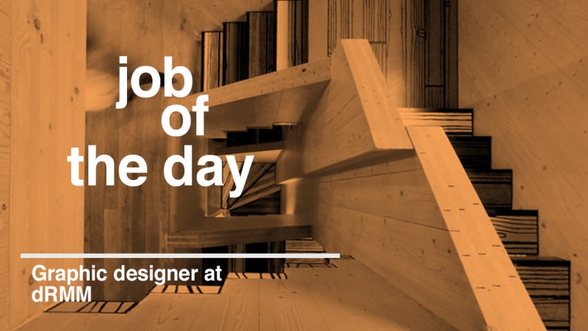 Job of the day: graphic designer at dRMM