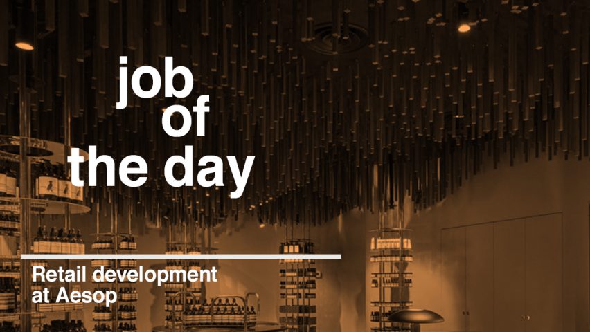 Job of the day: retail development coordinator at Aesop