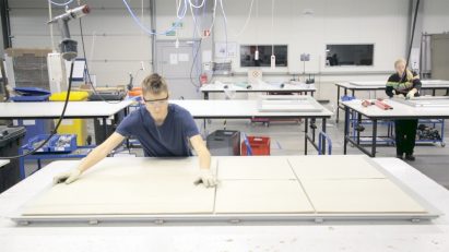 Kvadrat Soft Cells factory