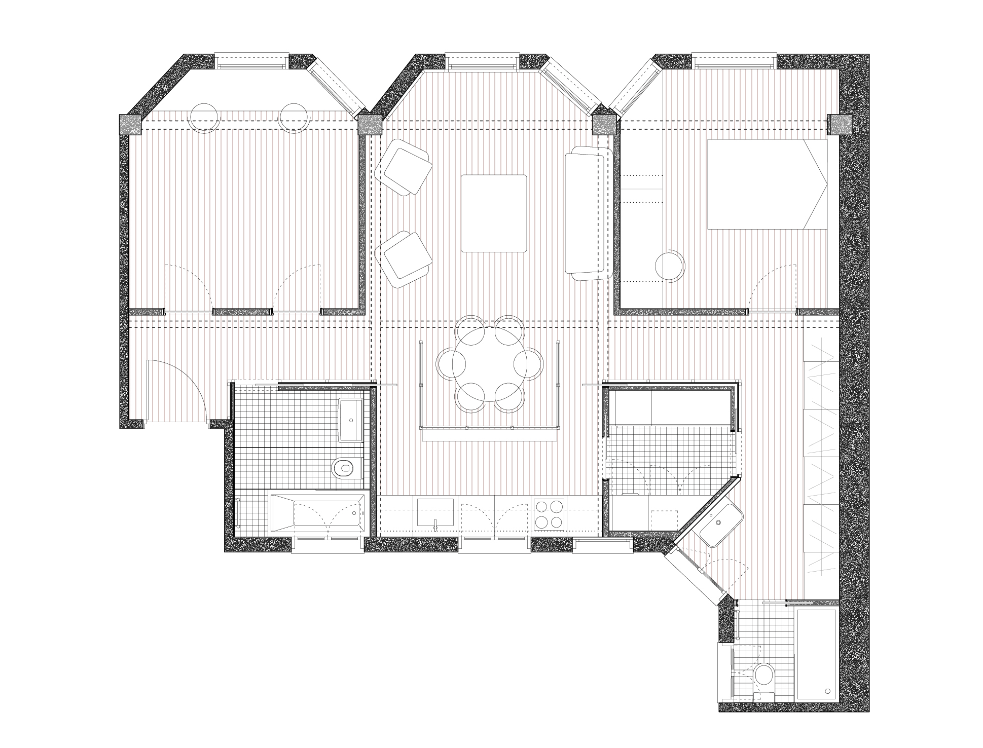 Refurbished apartment in Bilbao by PAUZARQ arquitectos