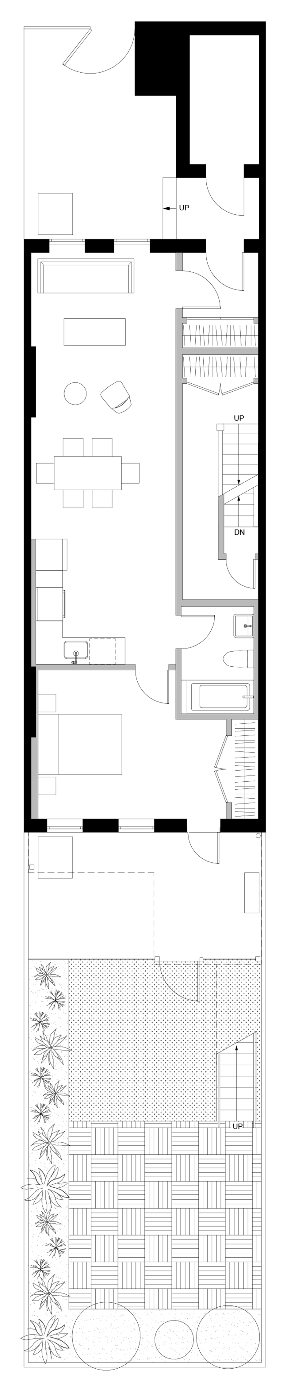 Bedford-Stuyvesant Brownstone by Keith Burns Architect