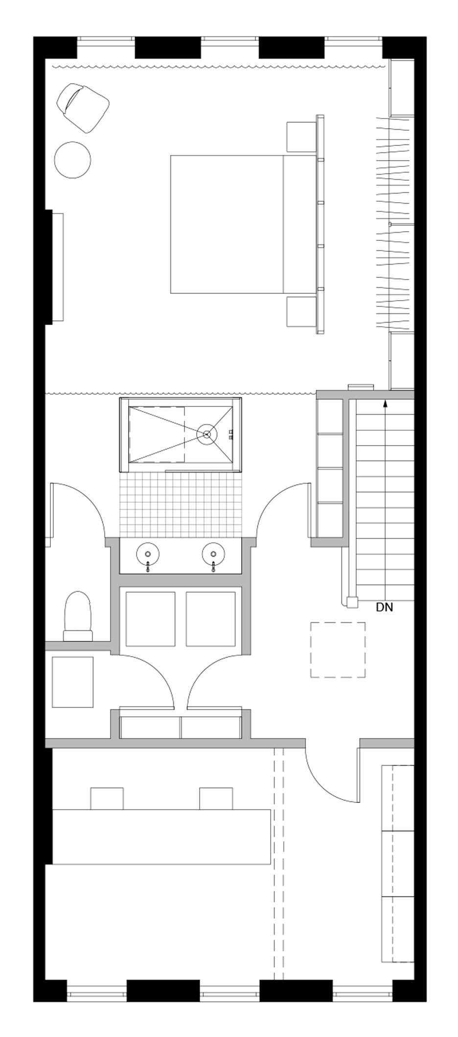 Bedford-Stuyvesant Brownstone by Keith Burns Architect