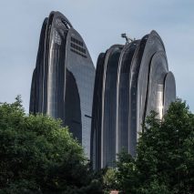 MAD’s mountain-shaped tower complex nears completion in Beijing