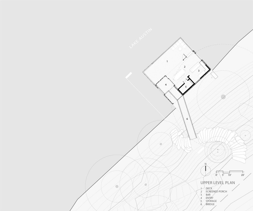 Plan of Bunny Run Boat Dock by Andersson-Wise