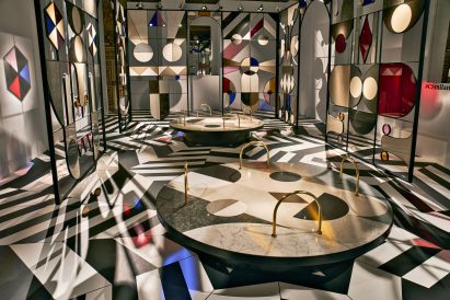 Jaime Hayon's Stone Age Folk installation for Caesarstone