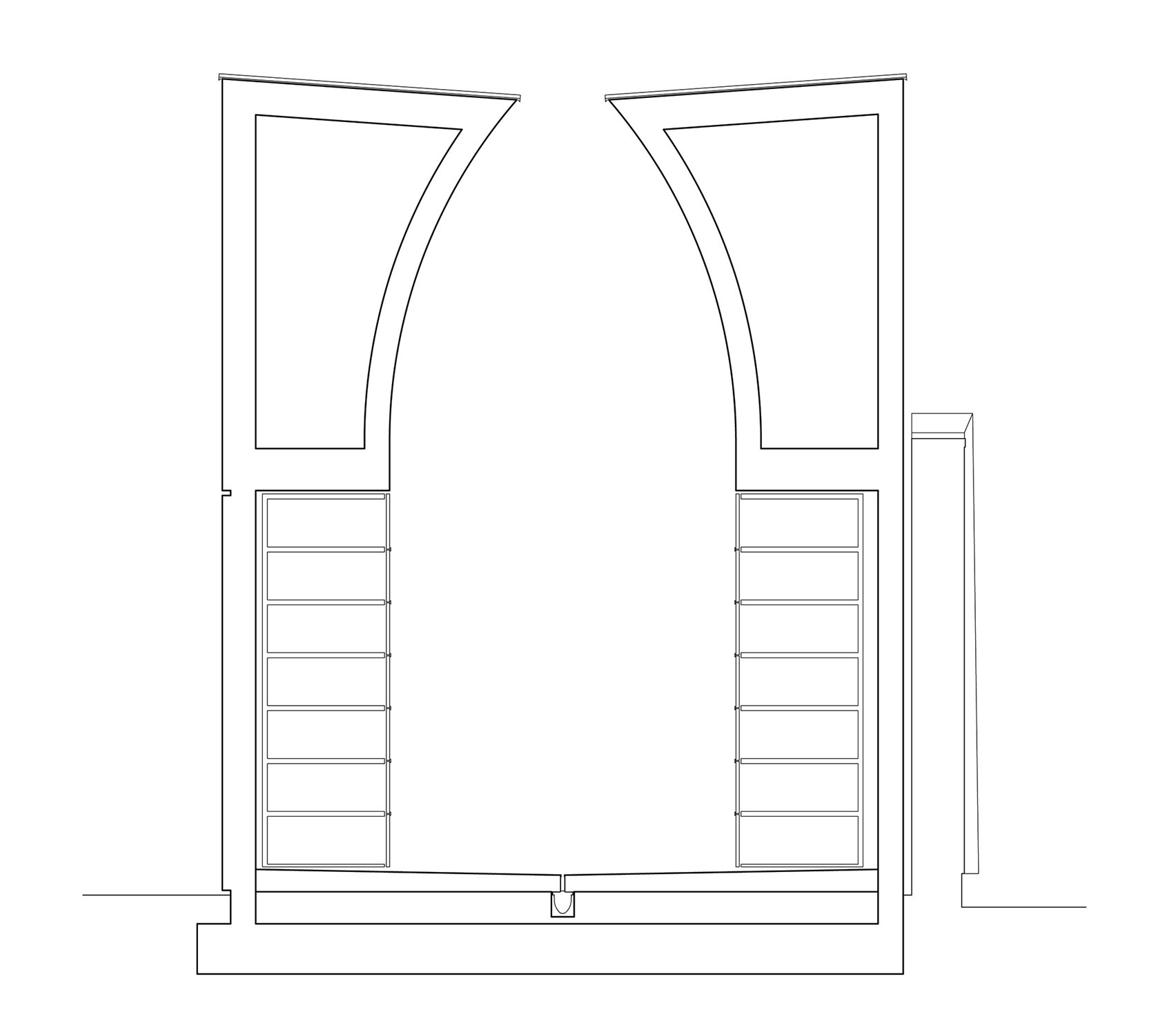 Cemetery in Dalmine by CN10 Architetti