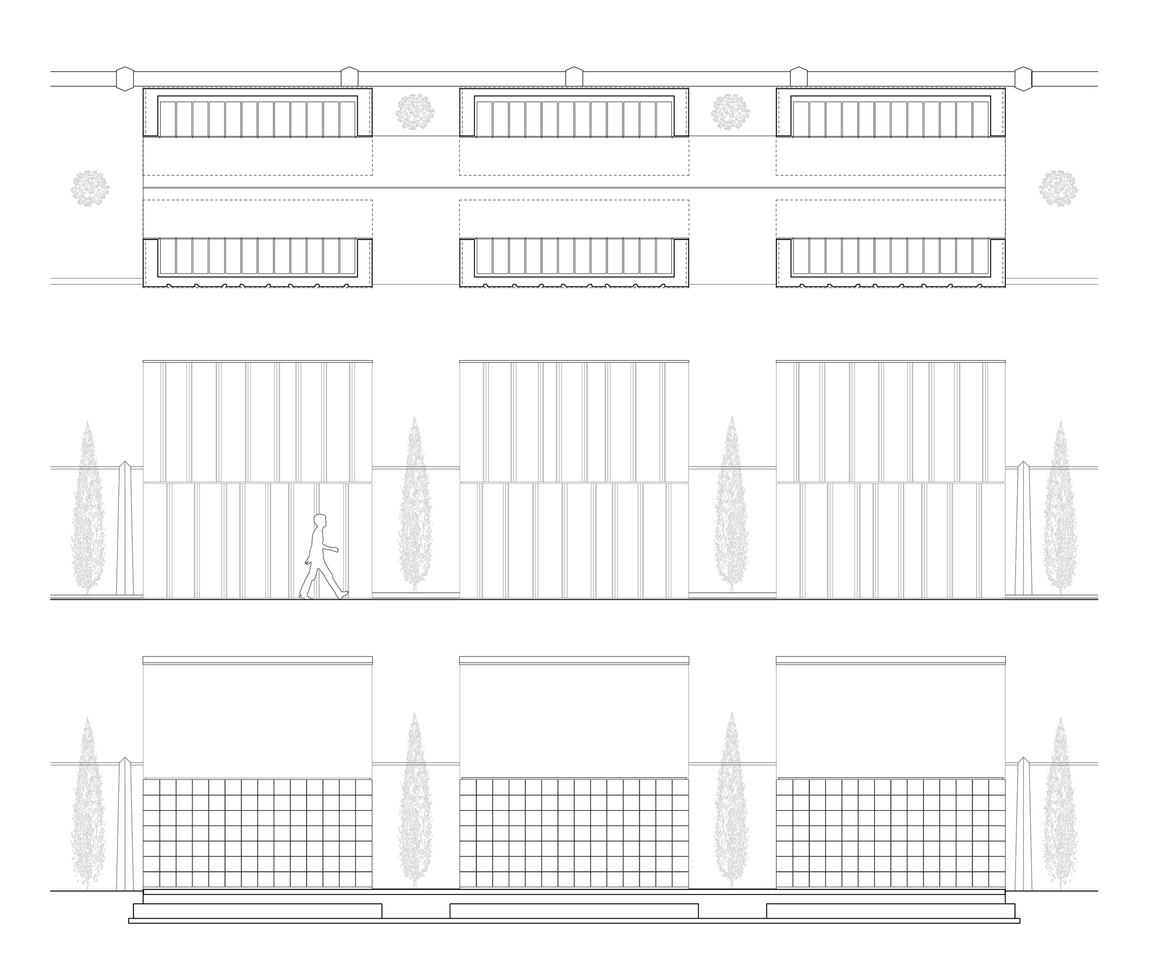 Cemetery in Dalmine by CN10 Architetti