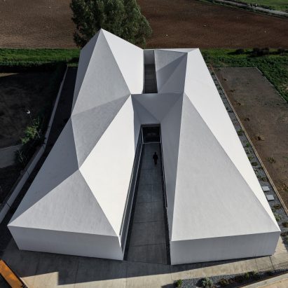 NGNP Arquitectos uses faceted roof to define offices for startups in western Spain
