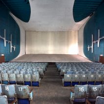 New photographs offer a look inside a modernist theatre in Le Corbusier’s Chandigarh