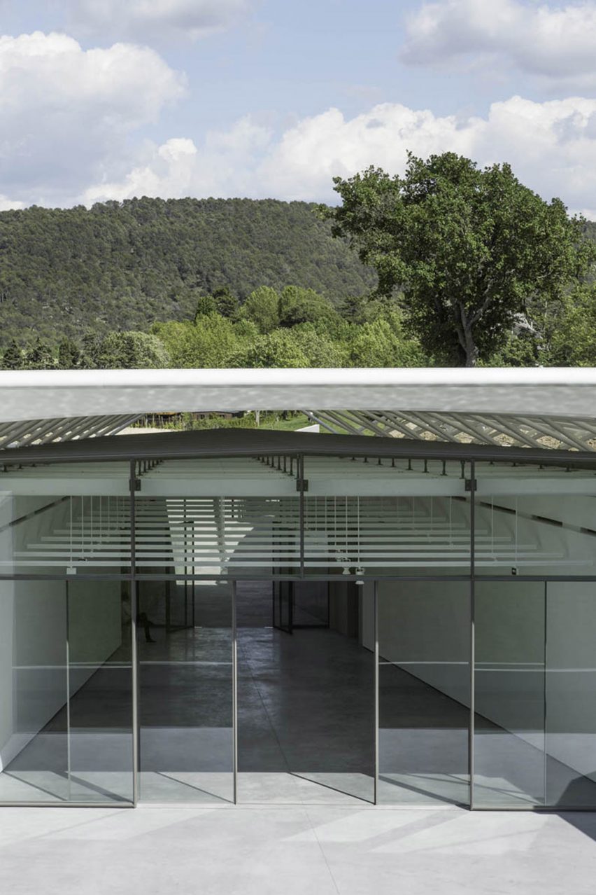 Château La Coste Art Gallery by Renzo Piano Building Workshop