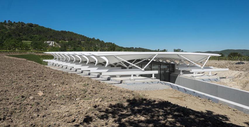 Château La Coste Art Gallery by Renzo Piano Building Workshop