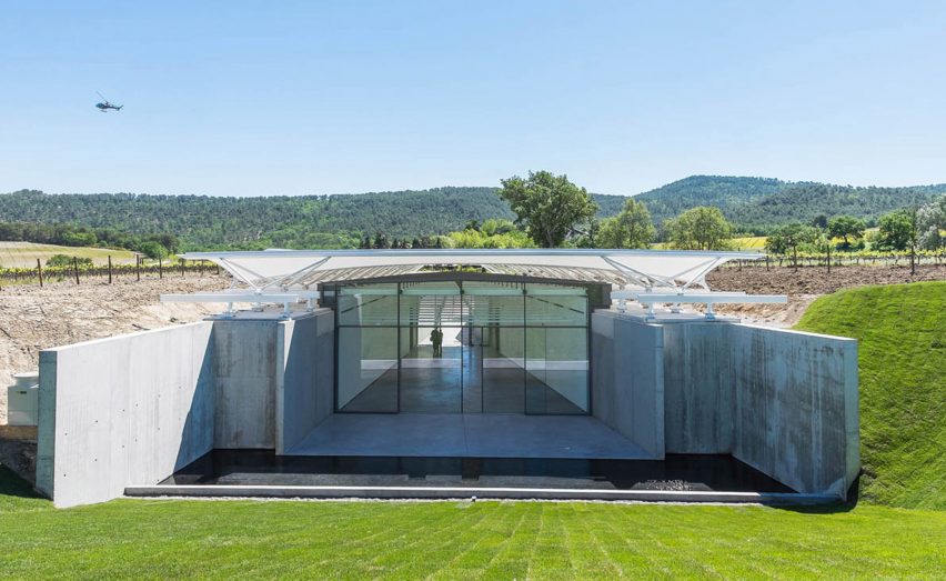 Château La Coste Art Gallery by Renzo Piano Building Workshop