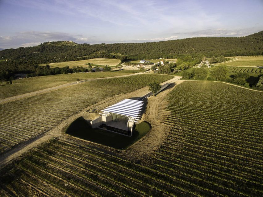 Château La Coste Art Gallery by Renzo Piano Building Workshop