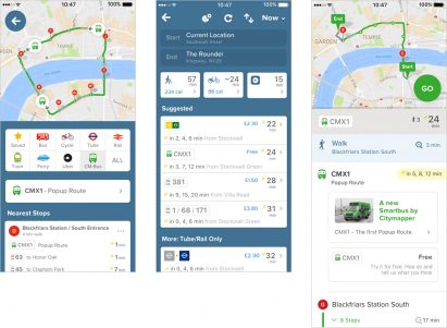 Citymapper smartbus