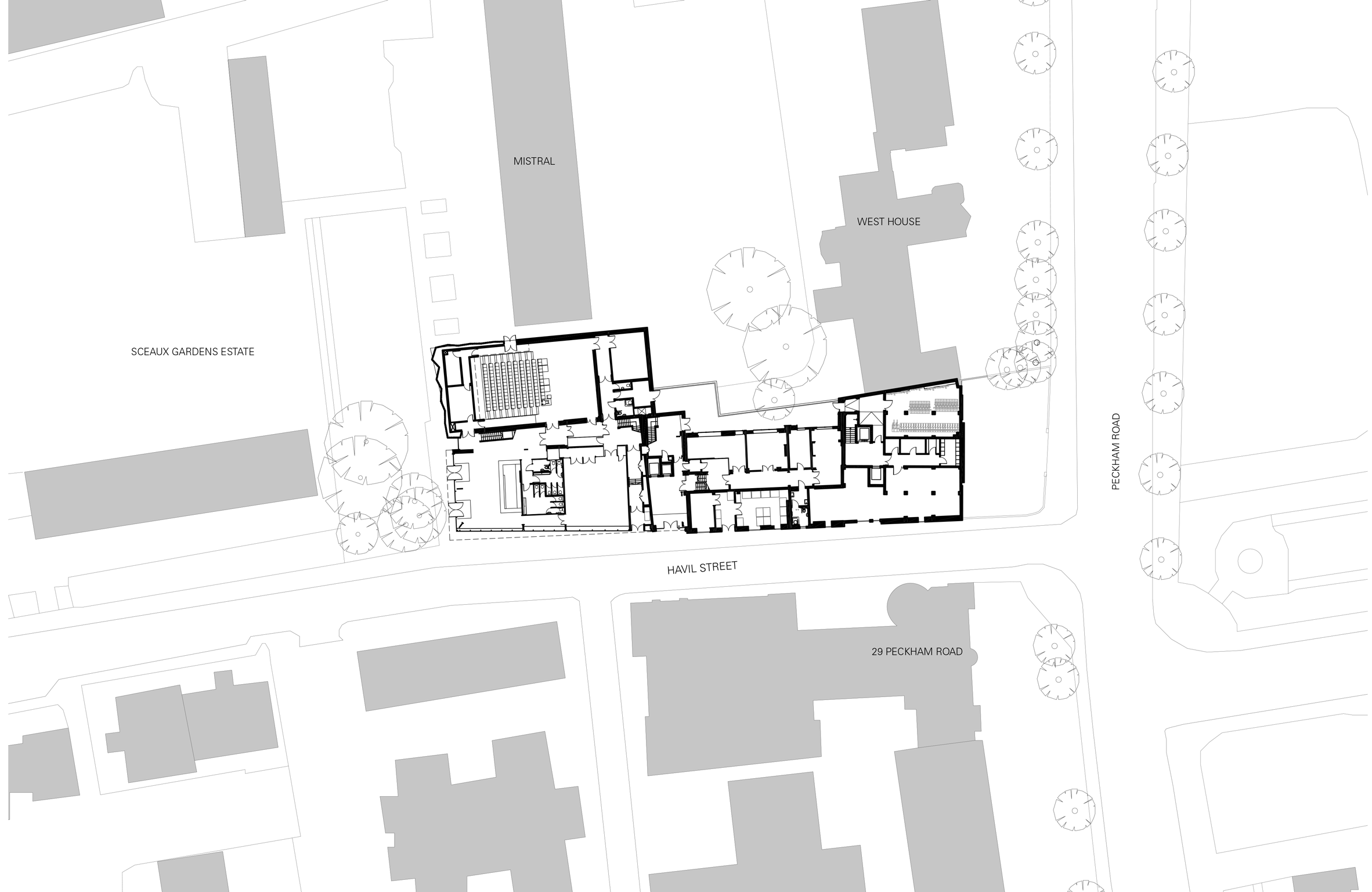 Community theatre and creative hub by Jestico + Whiles