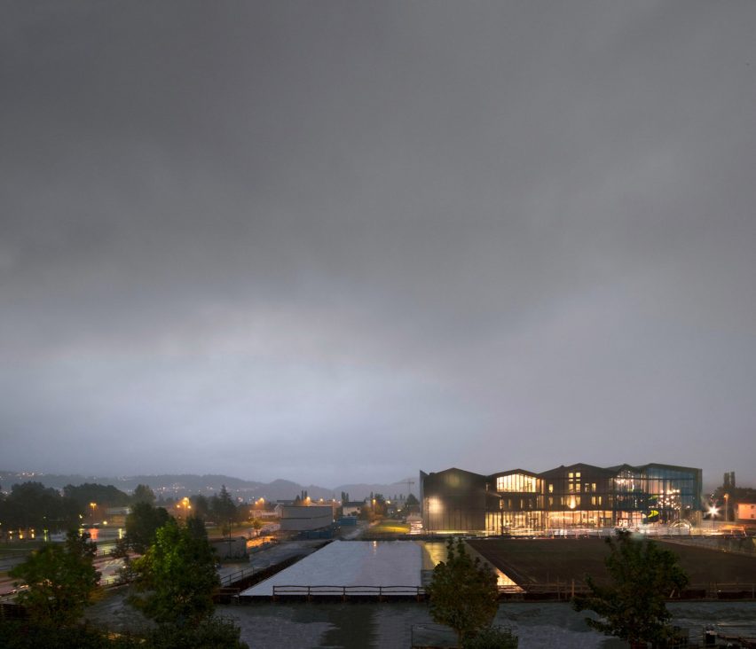 Cultural Center Stjordal by Reiulf Ramstad Architects