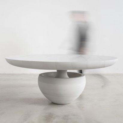 Ghost dining table by Fernando Mastrangelo