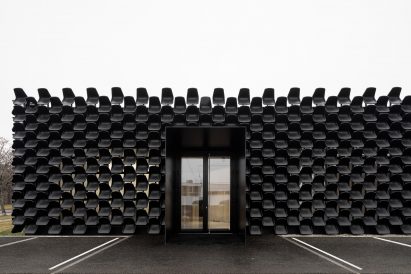 Chybik + Kristof clad Czech furniture showroom