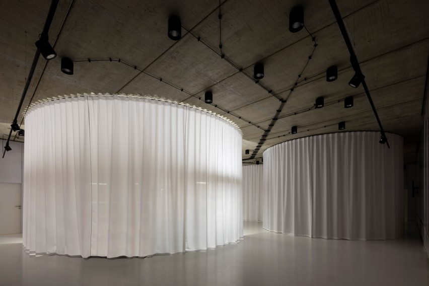 Chybik + Kristof clad Czech furniture showroom