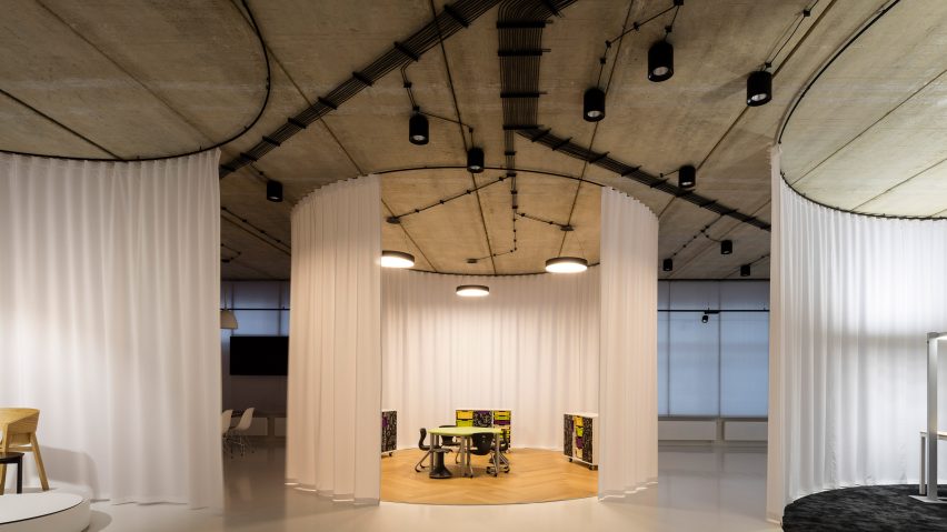 Chybik + Kristof clad Czech furniture showroom