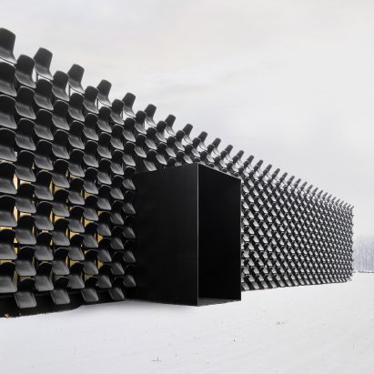 Chybik + Kristof clad Czech furniture showroom