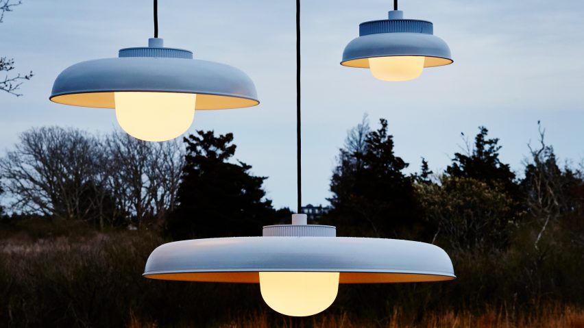 Rich Brilliant Willing launches modernist-style chandelier and pendants on hoists