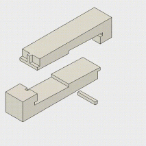 Tetris-like gifs animate traditional Japanese joinery techniques