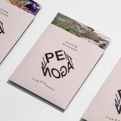 Identity for Olafur Eliasson's Pentagonal Landscapes exhibition