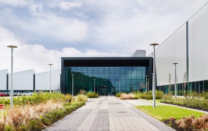 Jaguar Land Rover Engine Manufacturing Centre by Arup Associates