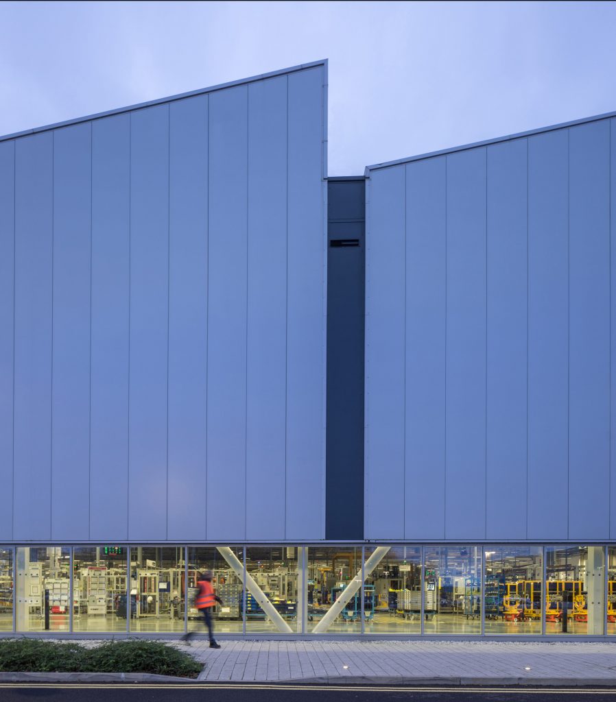 Jaguar Land Rover Engine Manufacturing Centre by Arup Associates
