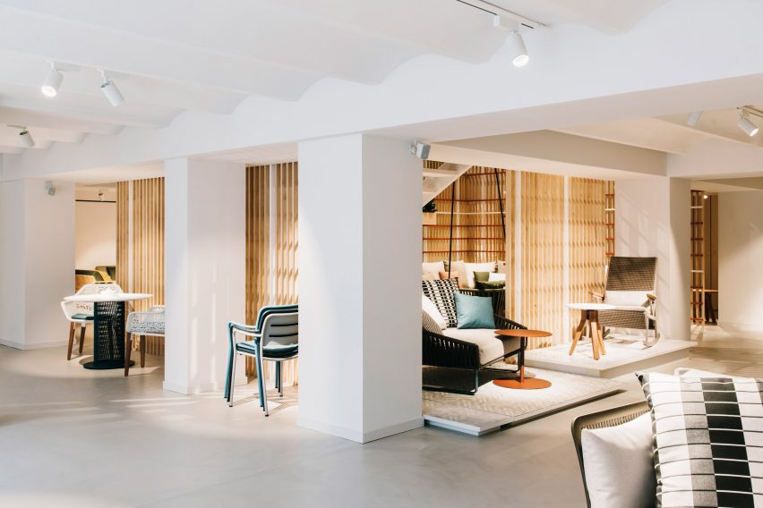 Kettal Barcelona showroom by Patricia Urquiola