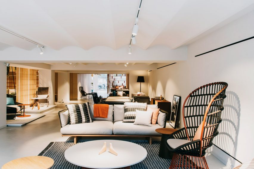 Kettal Barcelona showroom by Patricia Urquiola