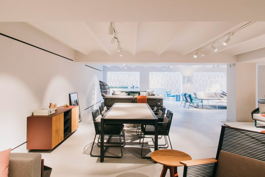 Kettal Barcelona showroom by Patricia Urquiola