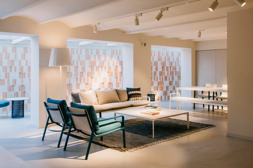 Kettal Barcelona showroom by Patricia Urquiola