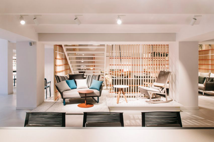 Kettal Barcelona showroom by Patricia Urquiola