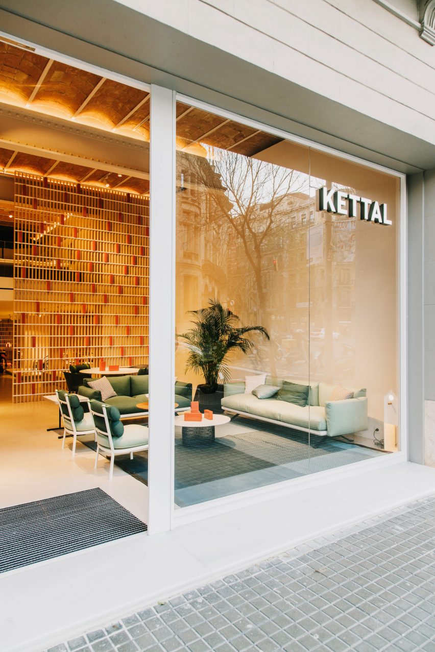 Kettal Barcelona showroom by Patricia Urquiola