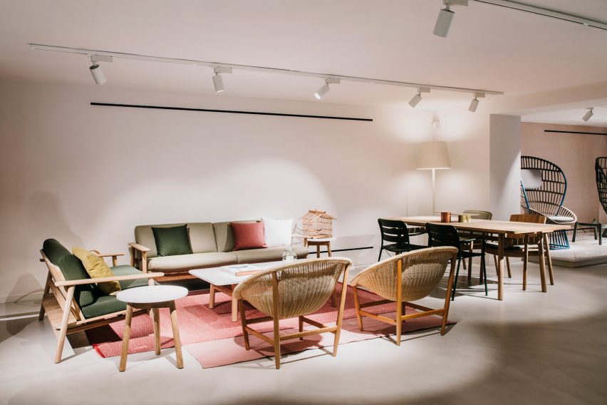 Kettal Barcelona showroom by Patricia Urquiola