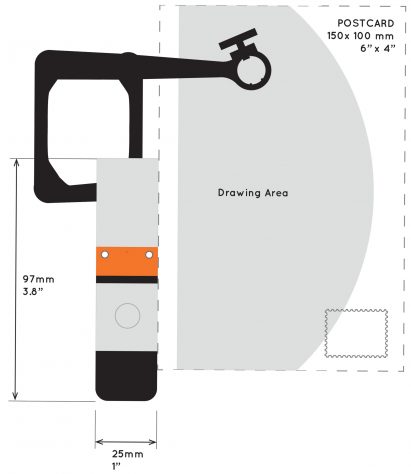 Line-us robot drawing arm