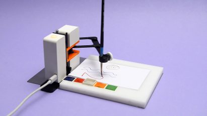 Line-us robot drawing arm
