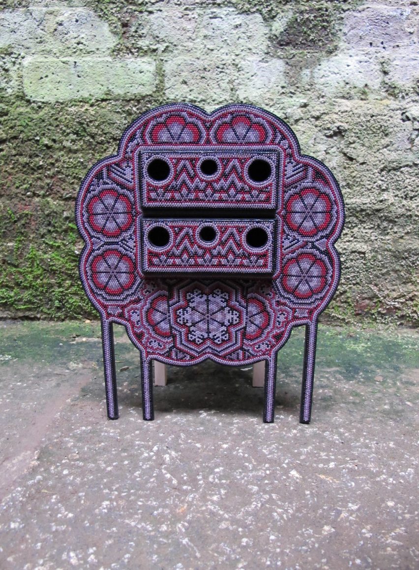 Los Wixarika jewellery boxes by Ana Jiminez