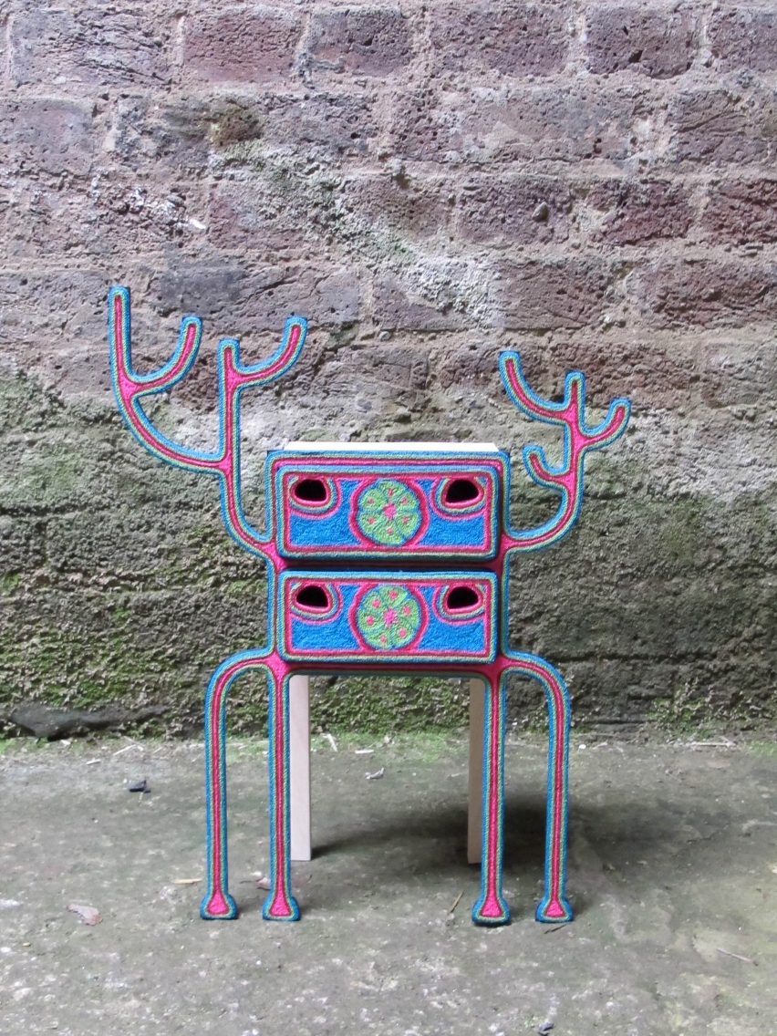 Los Wixarika jewellery boxes by Ana Jiminez