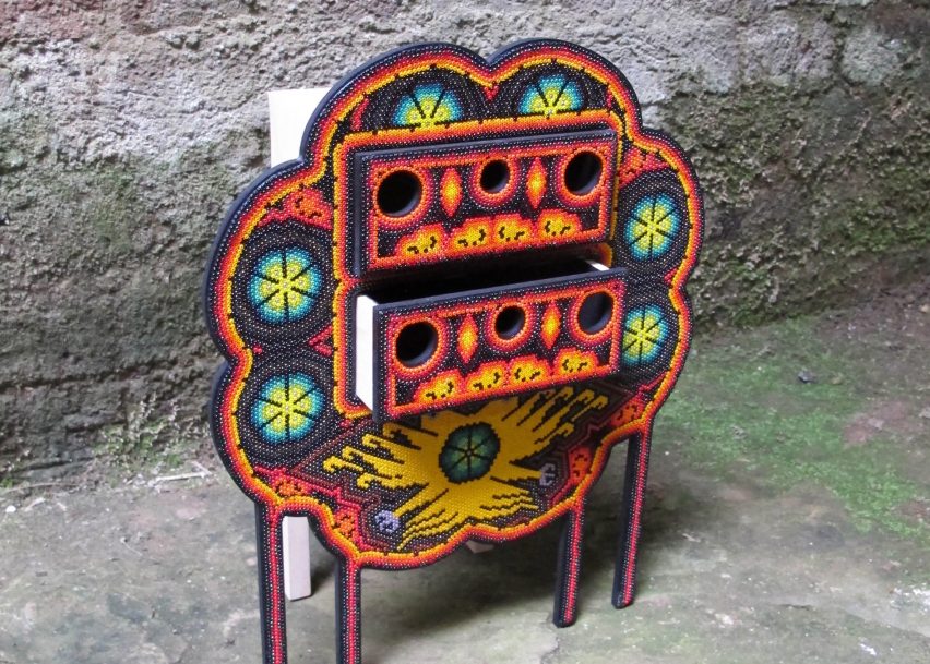 Los Wixarika jewellery boxes by Ana Jiminez