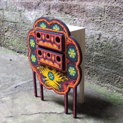 Los Wixarika jewellery boxes by Ana Jiminez