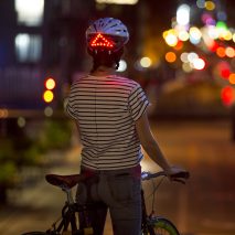 Award-winning Lumos smart bike helmet incorporates brake lights and indicators