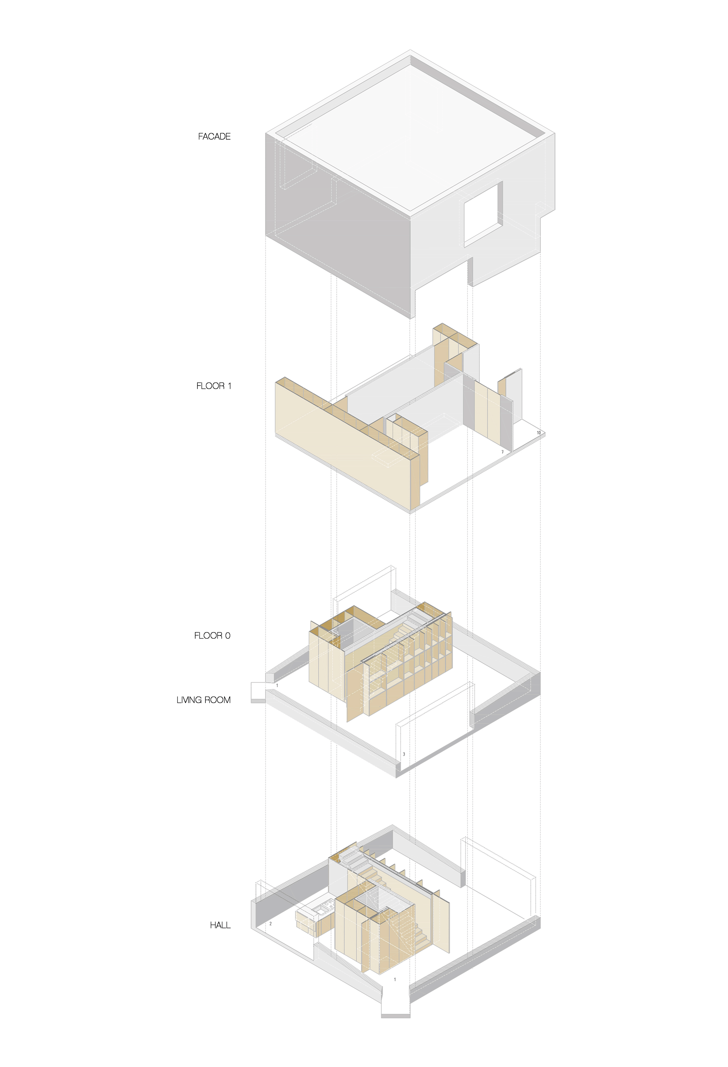 Mami house by NOArquitectos LDA